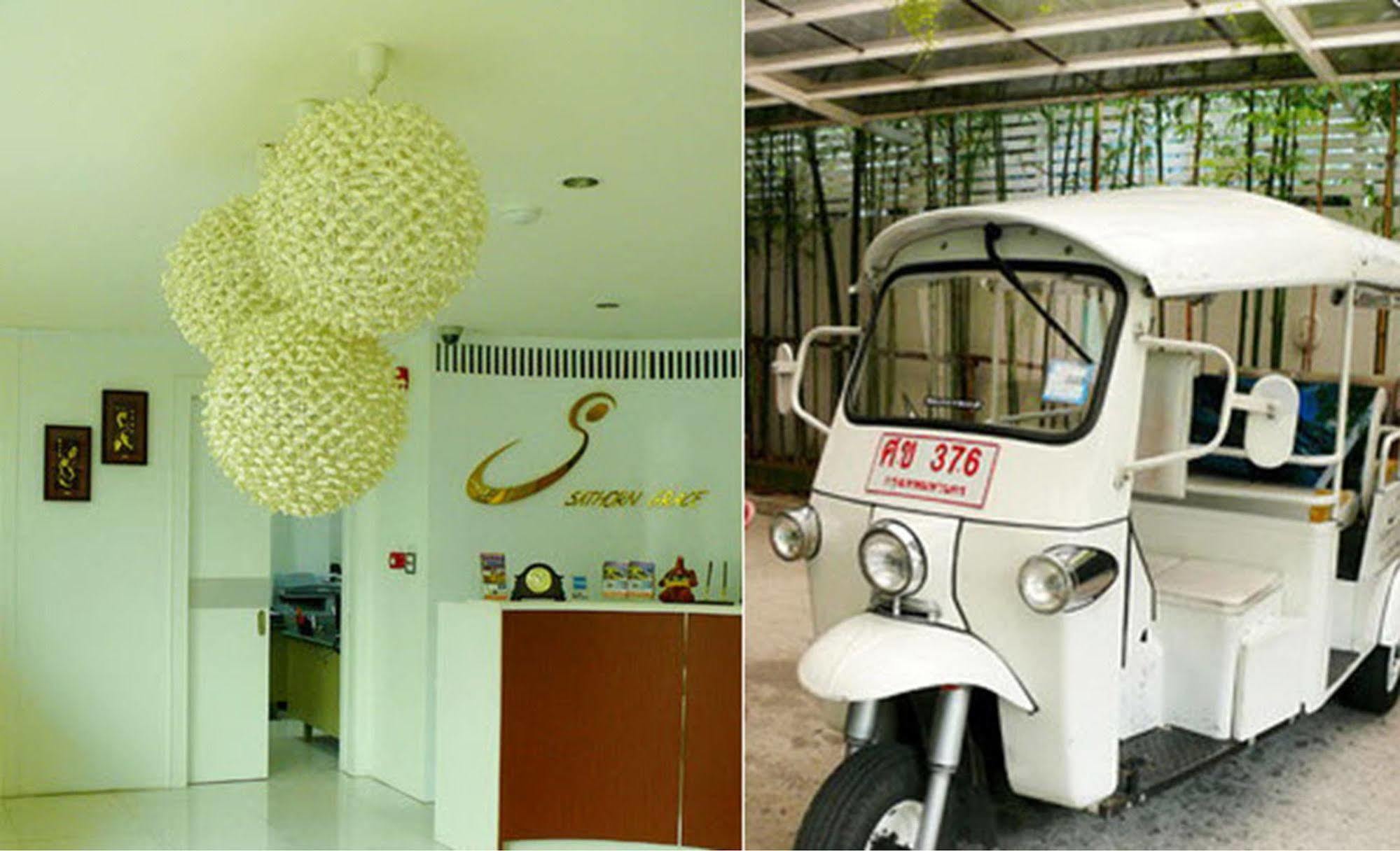 Sathorn Grace Serviced Residence Банкок Екстериор снимка